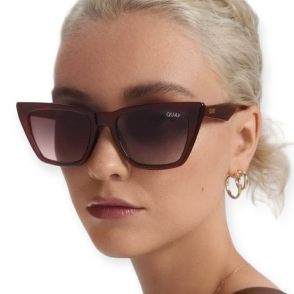 New Quay Australia Call The Shots Spice Frame/Smoke Gradient Polarized Lens NWT